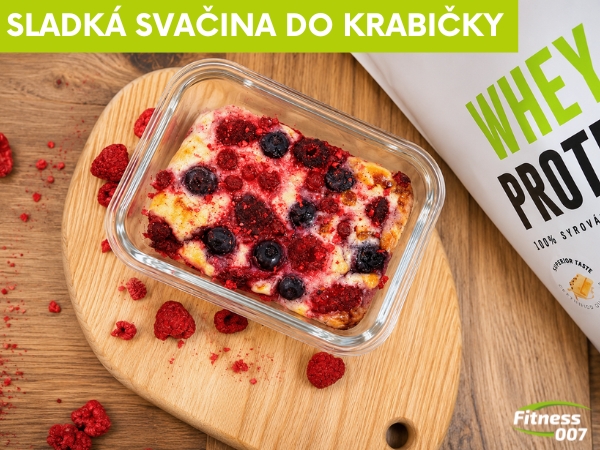 Zapečený tvaroh s ovocem